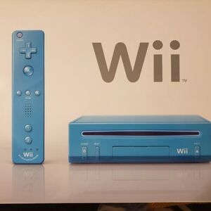 Nintendo Wii rvk console with games and controllers (2 pink & 1 blue)